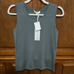 Gray Sleeveless Women's Shell